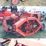 Rotaped tracks on Renault tractor 9