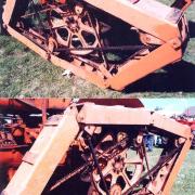 Rotaped tracks on Renault tractor