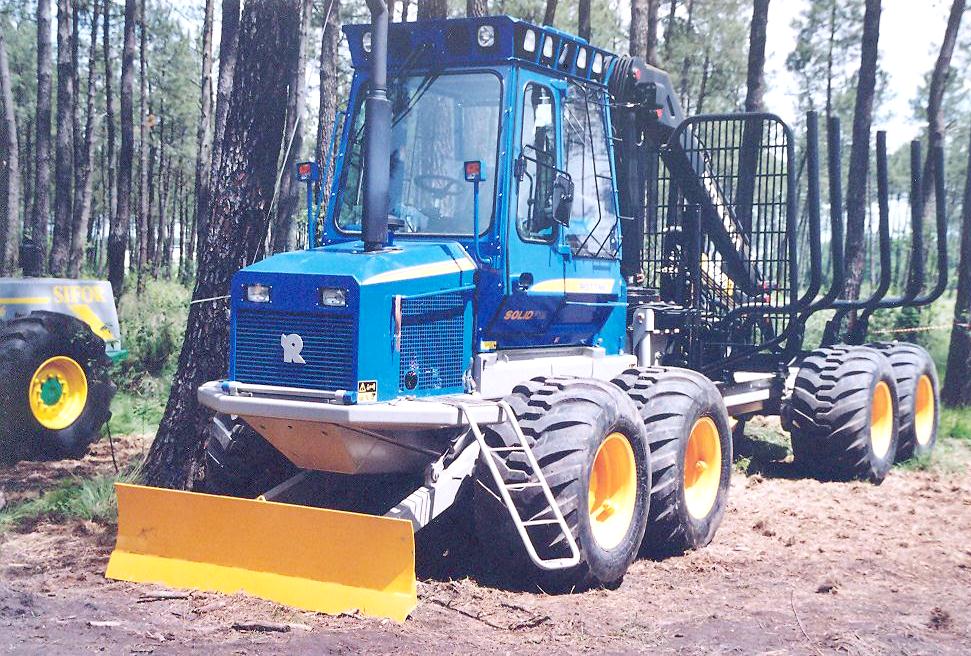 Rottne 8x8 forwarder