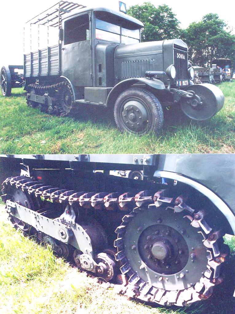 Somua MCG 5 Semi-Tracked Truck