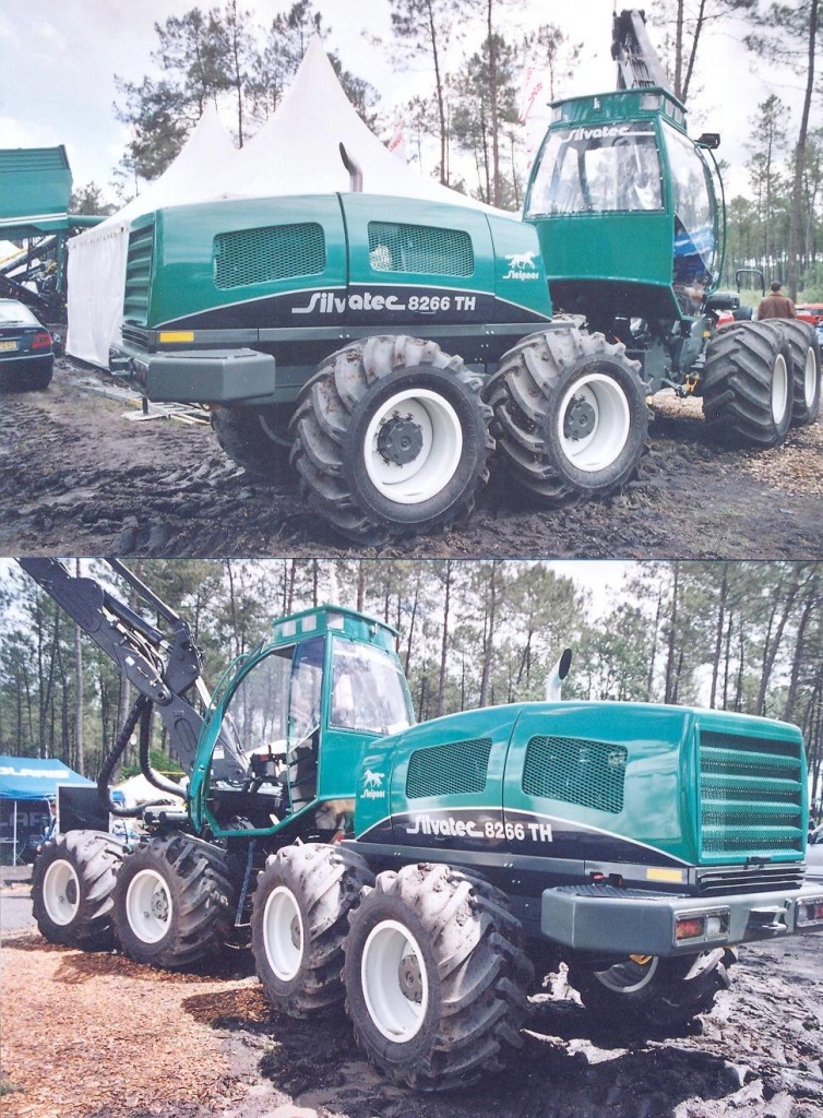 Sylvatec 8x8 harvester