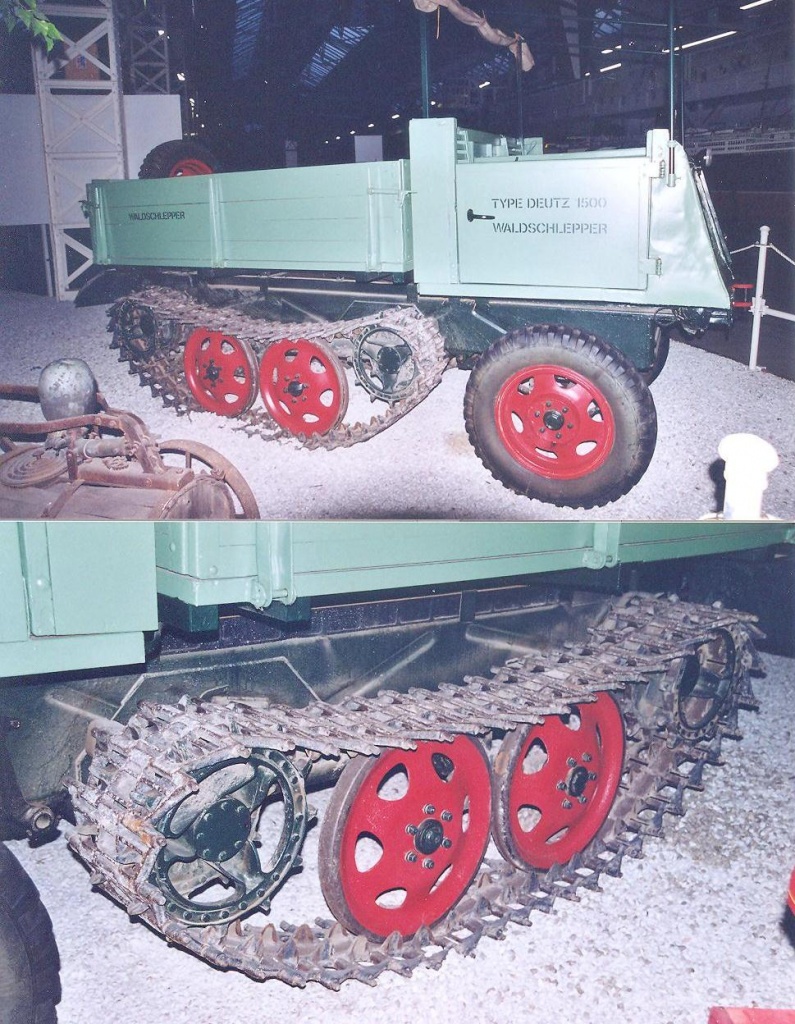 Waldschlepper Type Deutz 1500