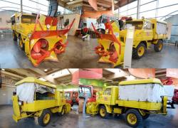 Unimog 411 with snow blower, 1961