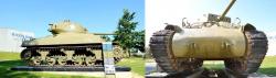 1ab sherman tank in front of the overlord museum l