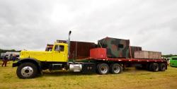 35 mack truck and semi trailer