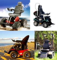 4x4 all terrain wheechairs