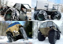 4x4 amphibious vehicles