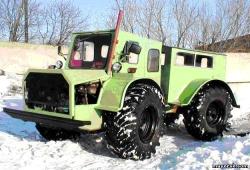 Articulated 4x4 vehicle