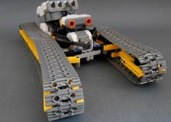 Flexible track lego