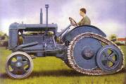 Fordson-E27N-Major-on-Roadless Half-Tracks, 1946