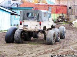 Homemade 6x6 vehicle