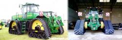 John deere tracked tractors