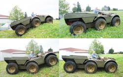 Kassbohrer Flexmobil 6x6 articulated