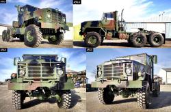 M931a2 6x6 5 ton military tractor truck tr 500 58