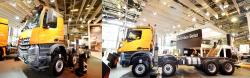 Mercedes benz arocs 8x8 truck