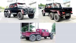 Mercedes chevrolet 6x6 from vk com