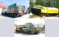 Russian tracked articulated vehicles 2