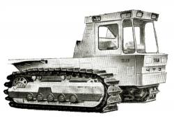 T330 tracked tractor prototype 1975