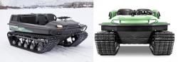 Tinger tracked vehicle