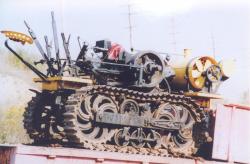 Tracked tractor