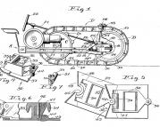 US001219637-001 Traction Vehicle-with Bendable Tracks, 1917