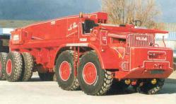 Willeme cg 8x4 truck crane