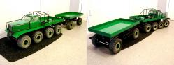 Zis e134 8x8 and 4x4 trailer